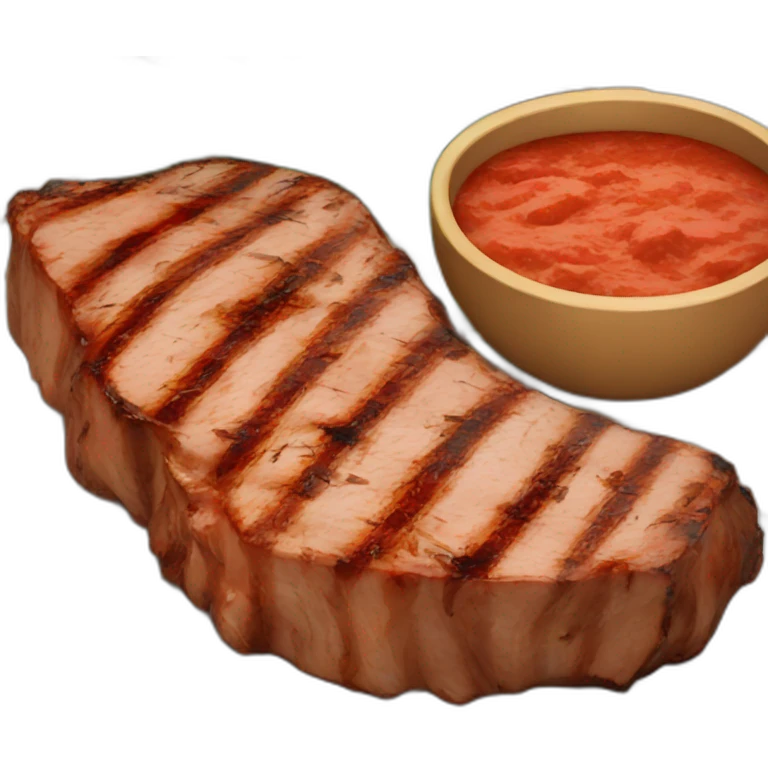 Tenderloin bbq emoji