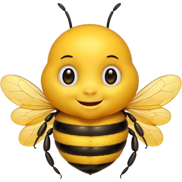 Cute bee emoji