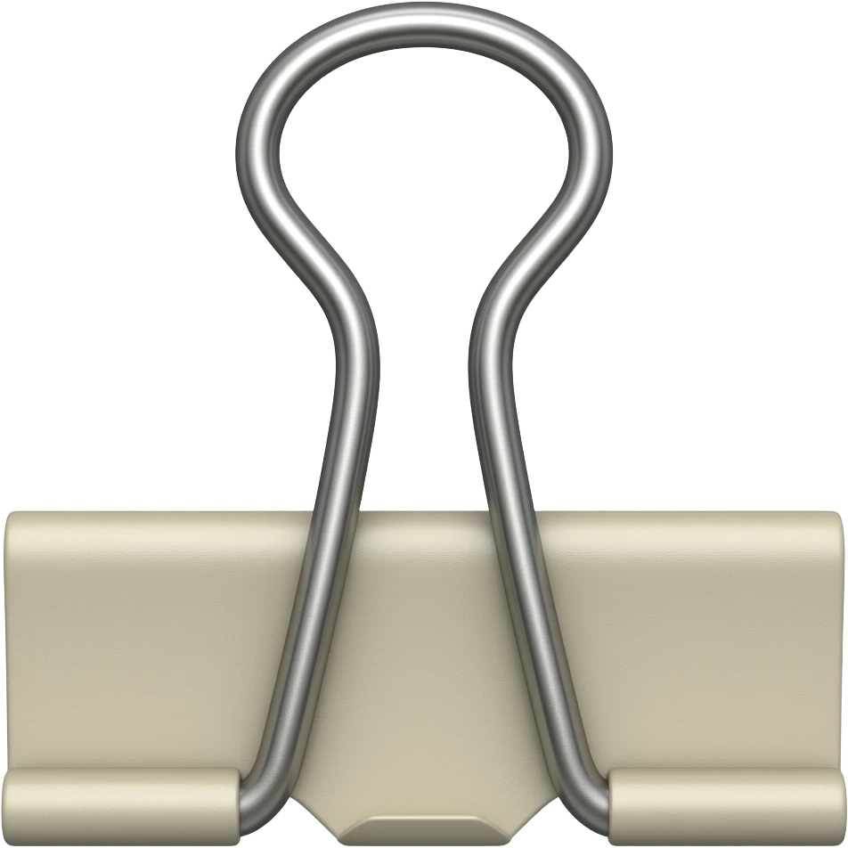 paper clip hanger emoji