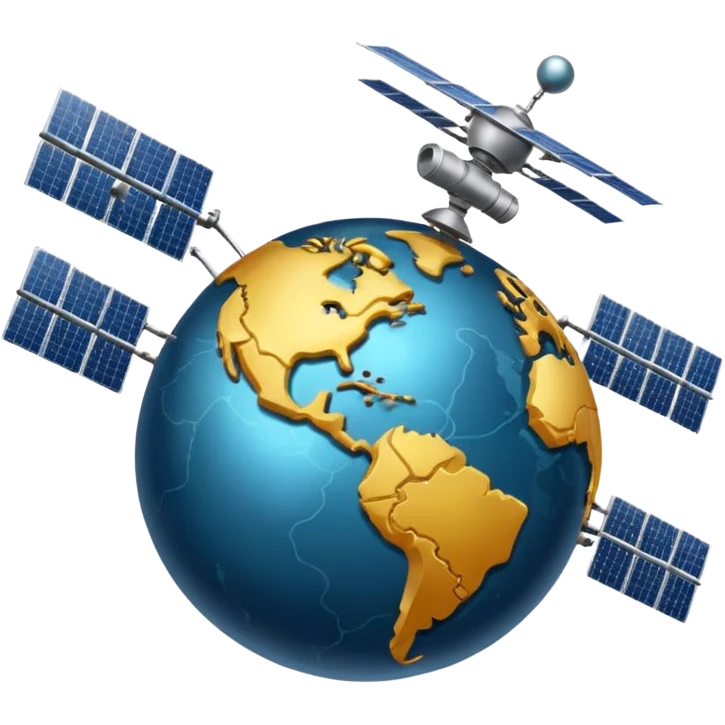 GPS-satellite system emoji