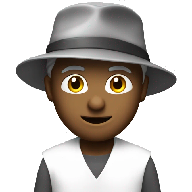 Squalo con cappello a cilindro  emoji
