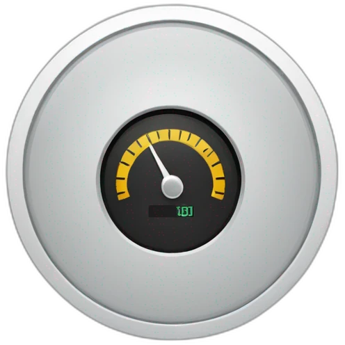 a speedometer emoji