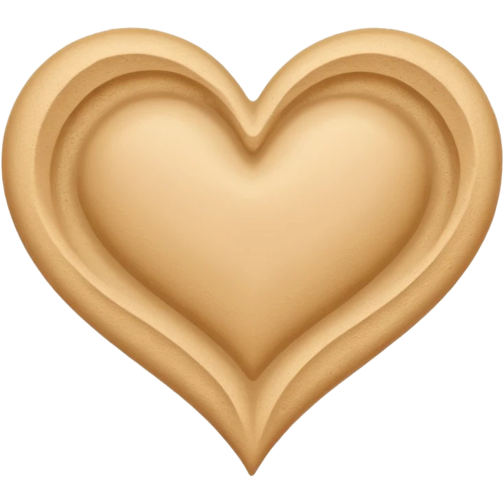 beach themed heart emoji
