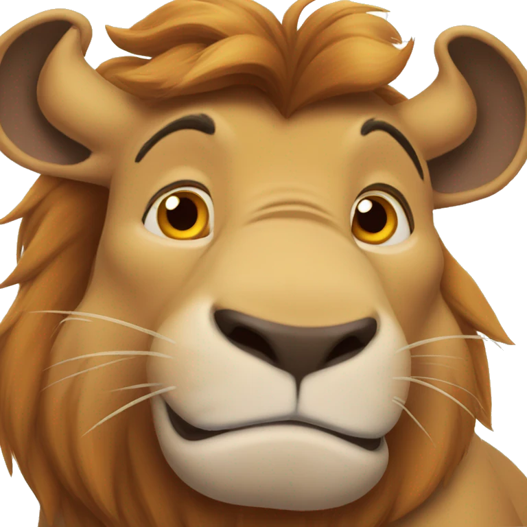 simba timão e pumba emoji