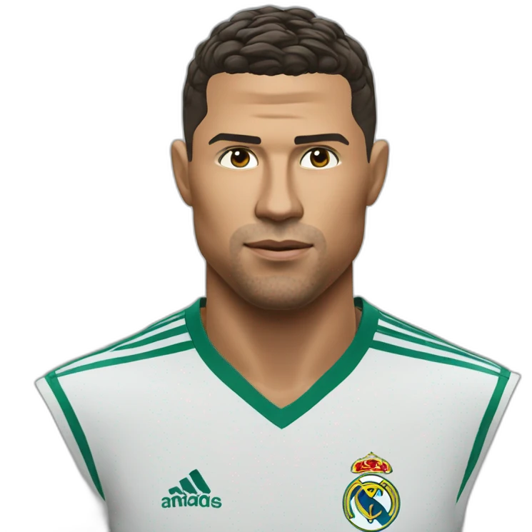 Ronaldo pensif emoji
