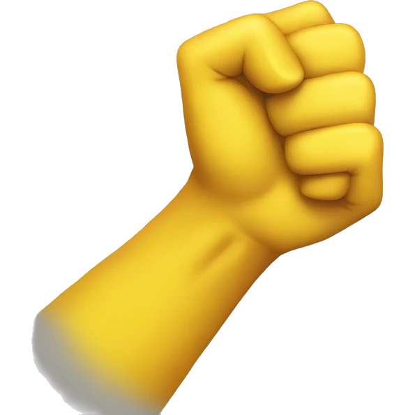 strong yellow femme arm emoji