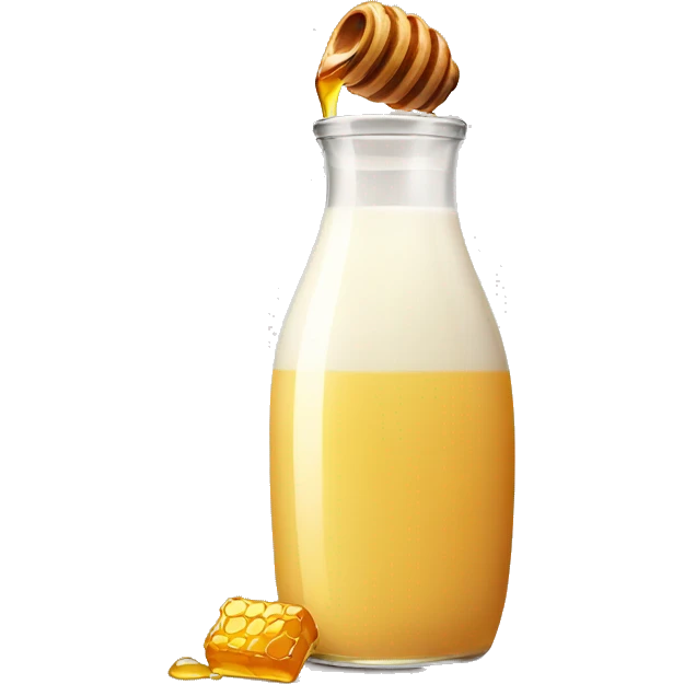 milk with honey emoji