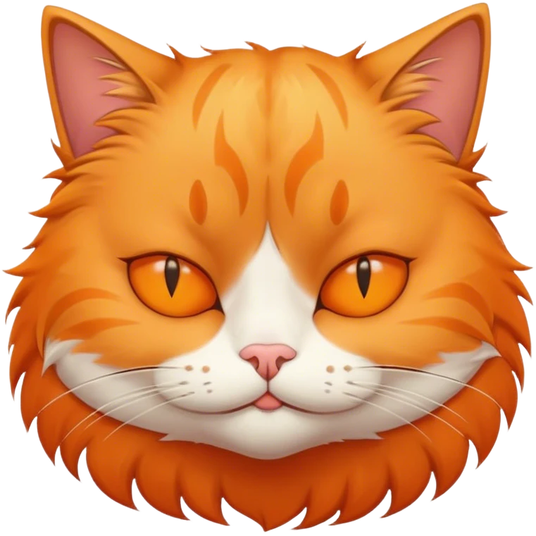 Sleepy cat emoji