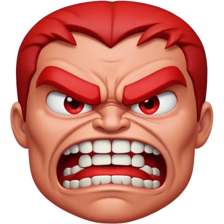 angry face emoji