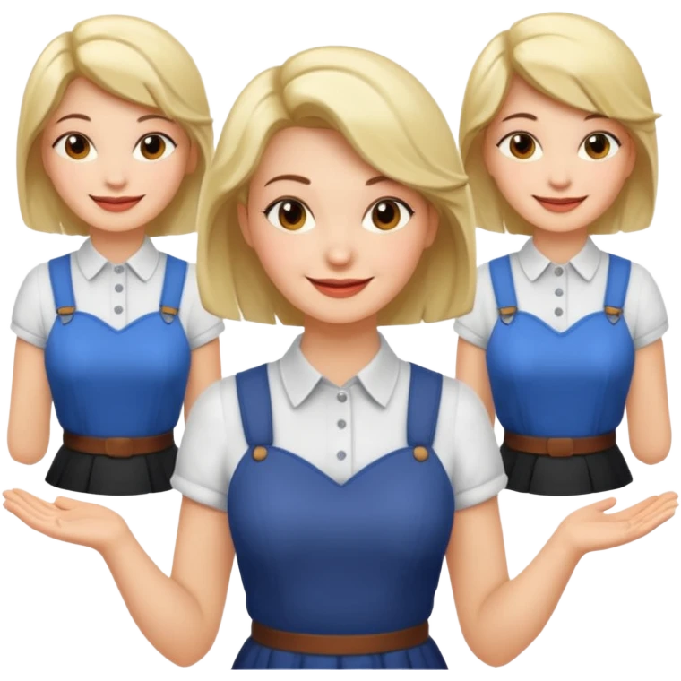 30대 여성 (이전에 생성해준 여성과 차이점을 만들어줘) emoji