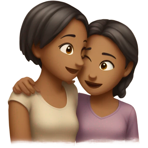 Girls romance emoji