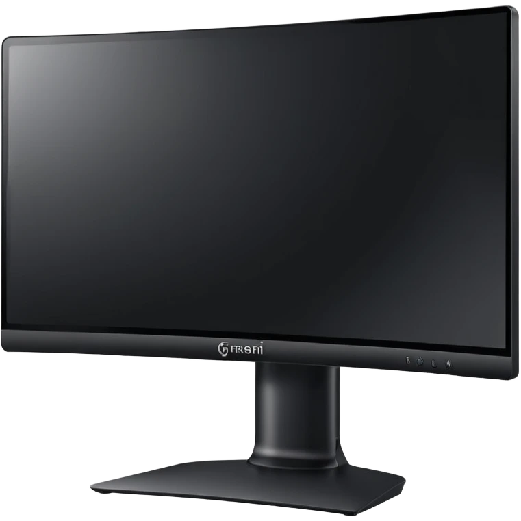 Create a curved monitor for gaming emoji