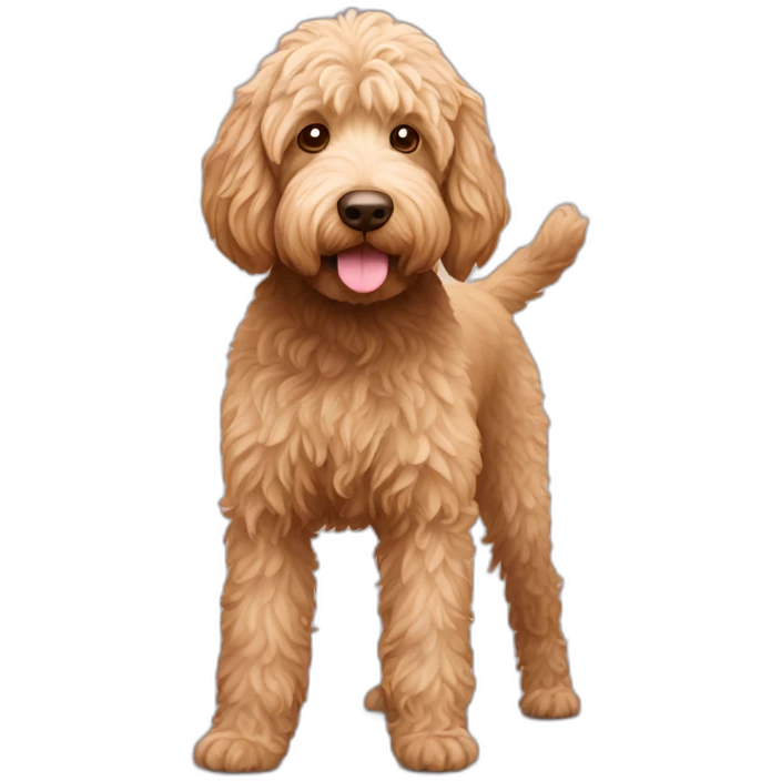 labradoodle with legs emoji
