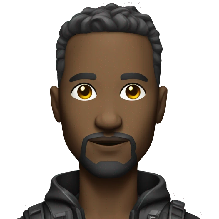 Cyberpunk man emoji