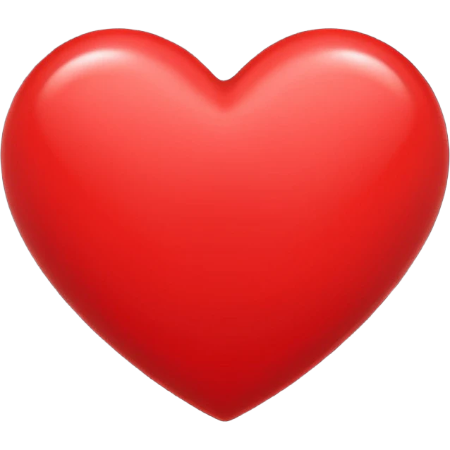 Heart with I love you written on it  emoji