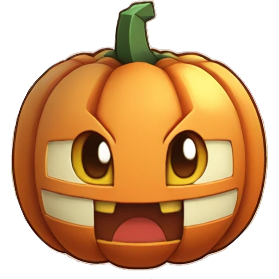 pokemon pumpkin minecraft badge medal future cute emoji