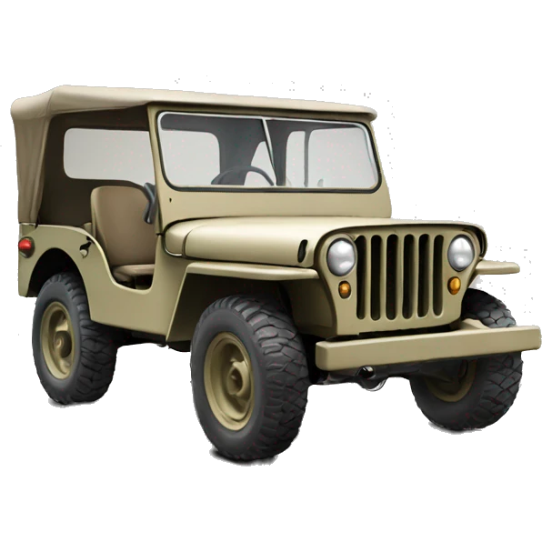 Willy jeep emoji
