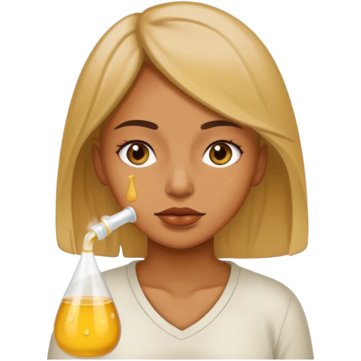 woman that smells like pee piss visible  emoji