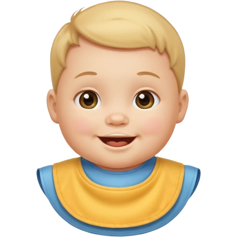 baby with bib emoji