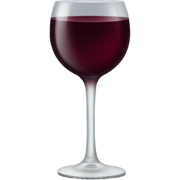 Red wine emoji