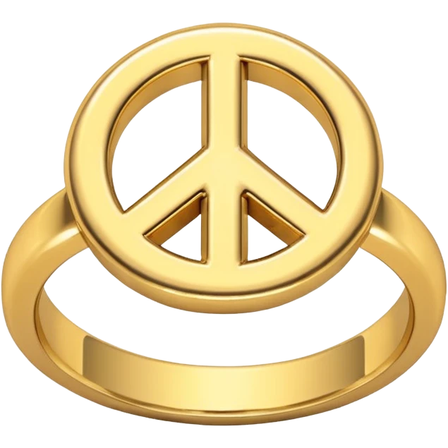peace shaped ring emoji