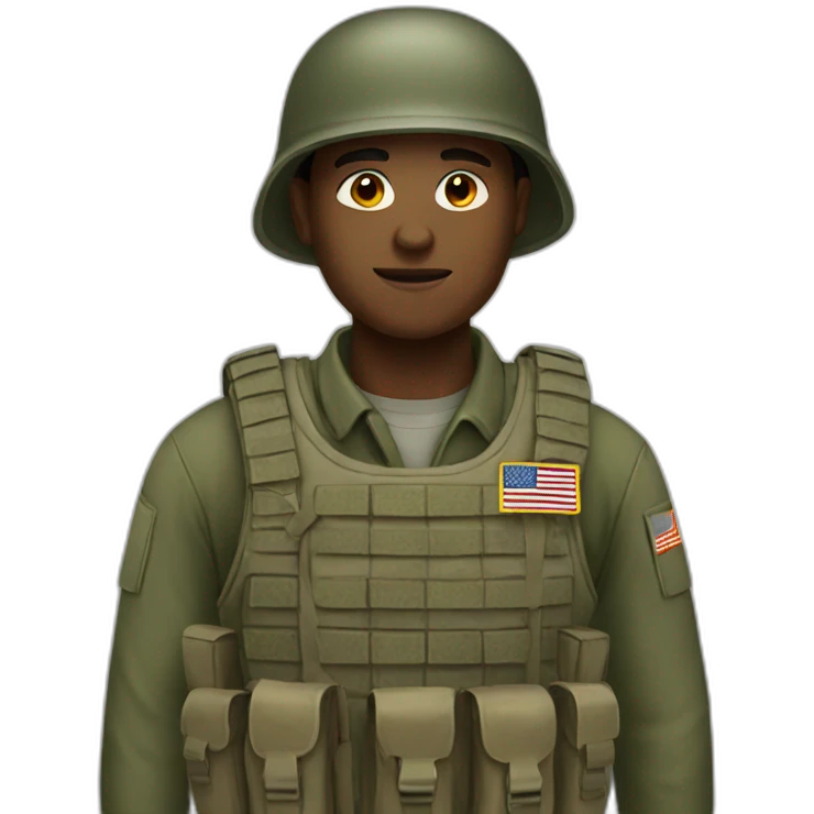 soldier emoji