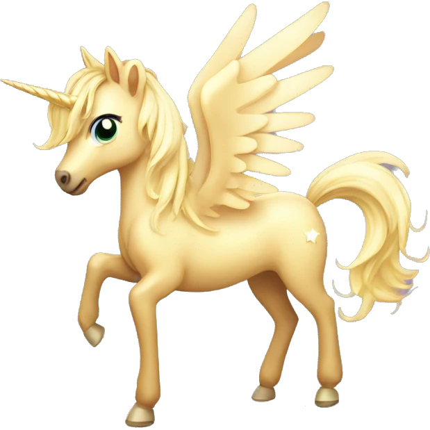 unicornio rubio estrellas emoji