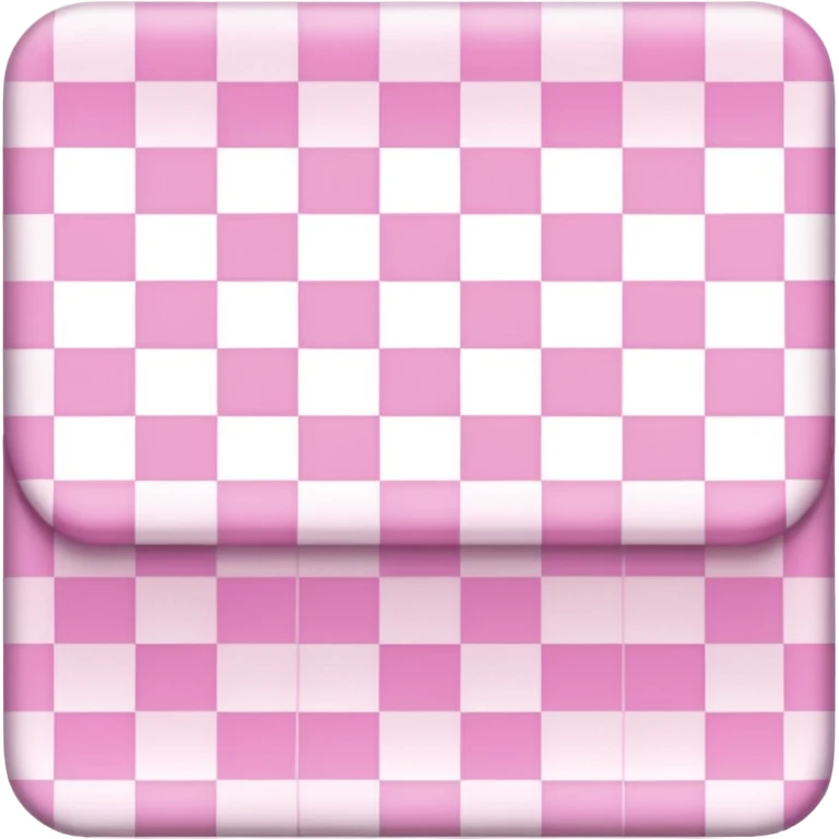 gingham pink tonel  emoji