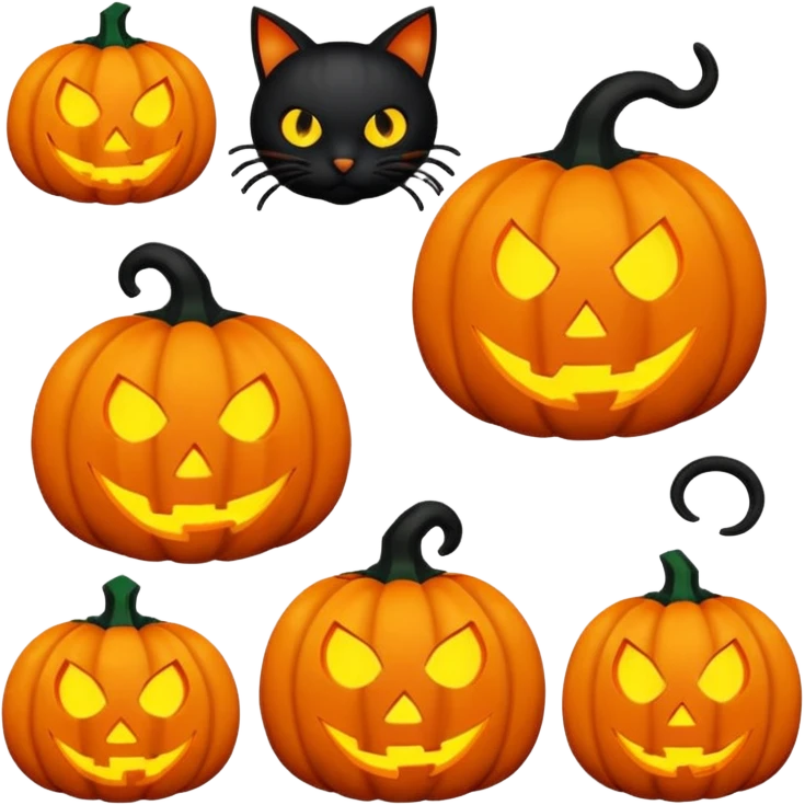 Halloween  items  emoji
