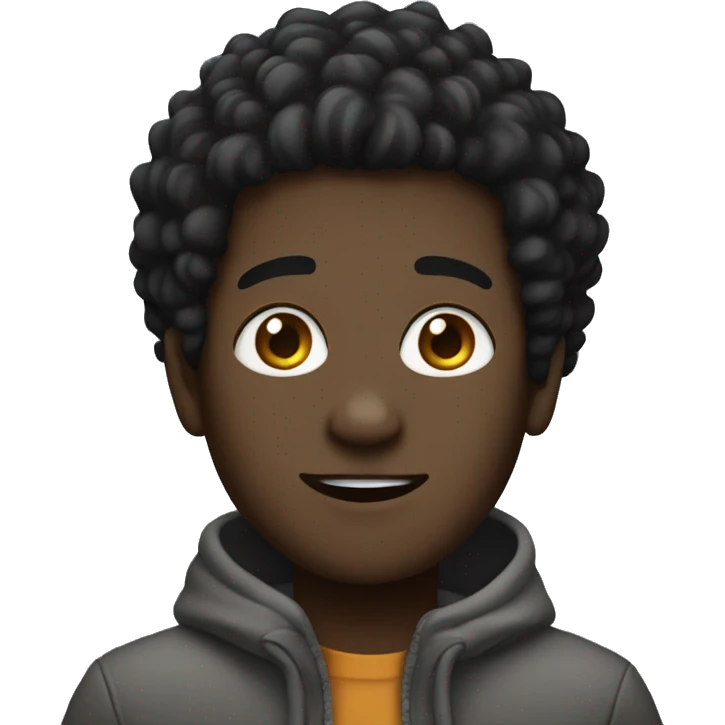 Black person named tobi emoji