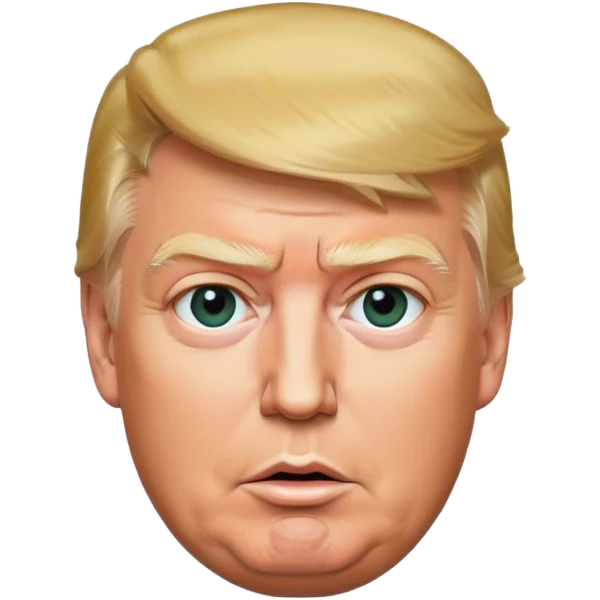 Poop as Donald trump emoji