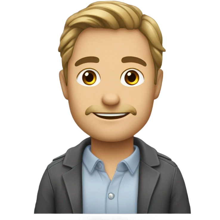 Кролик с милыми глазками emoji