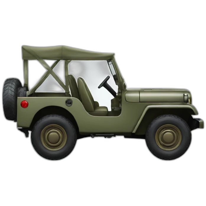 Army Jeep emoji