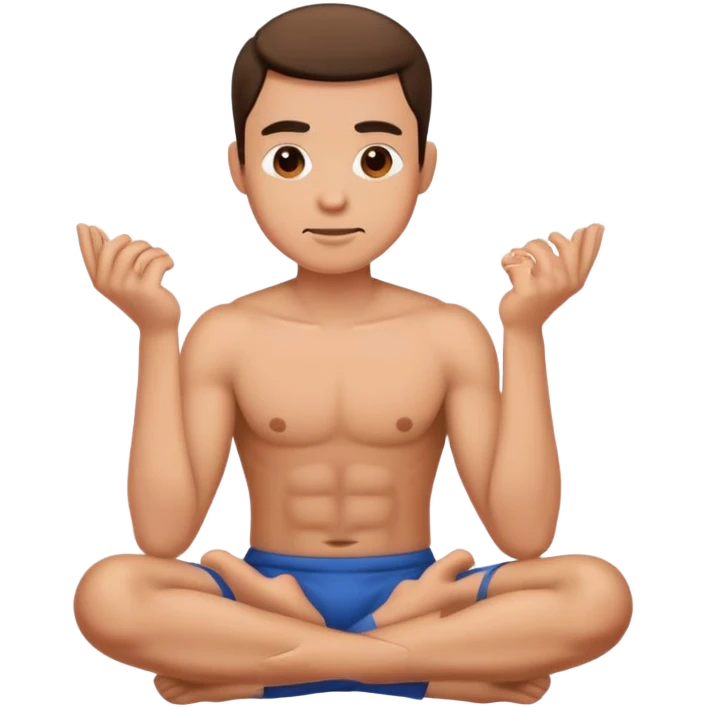 Guy pooping emoji