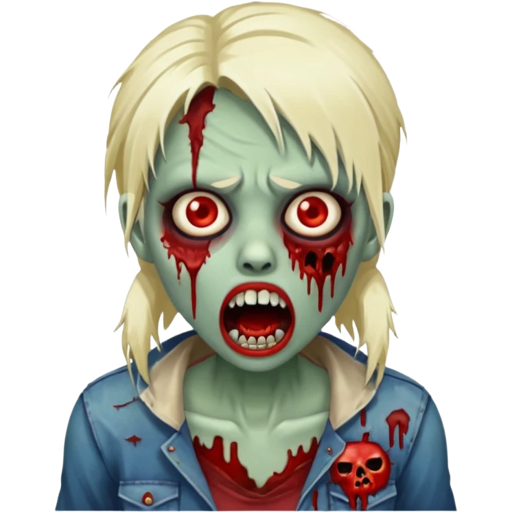 female zombie emoji emoji