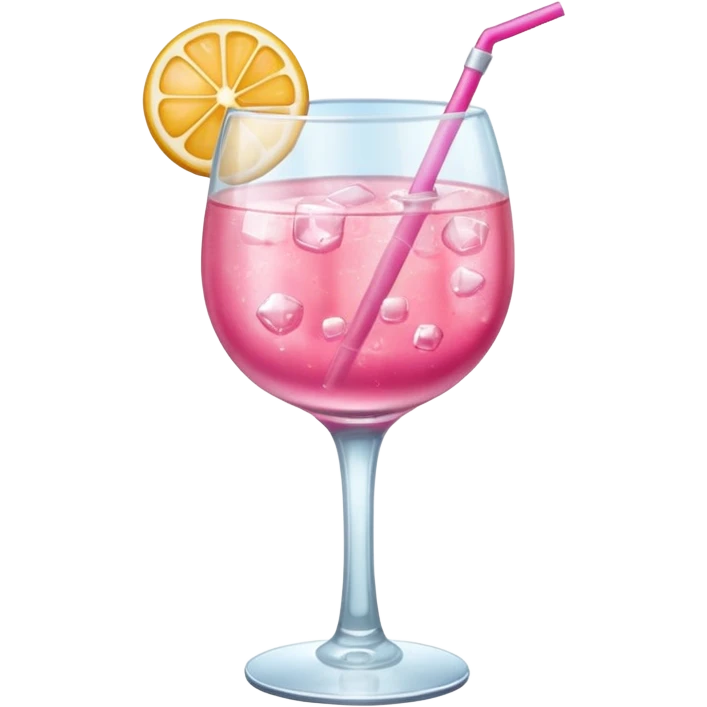 simple pink drink emoji