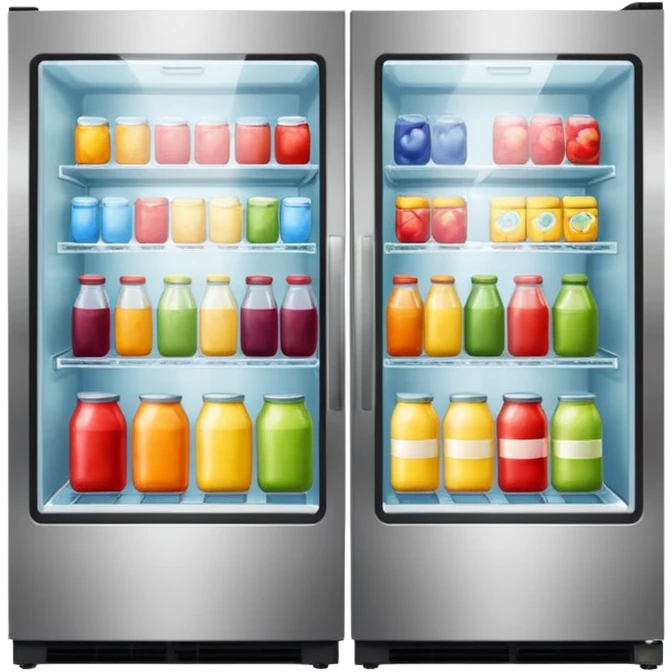 supermarket fridges emoji