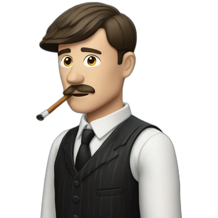Tom Shelby smoking  emoji