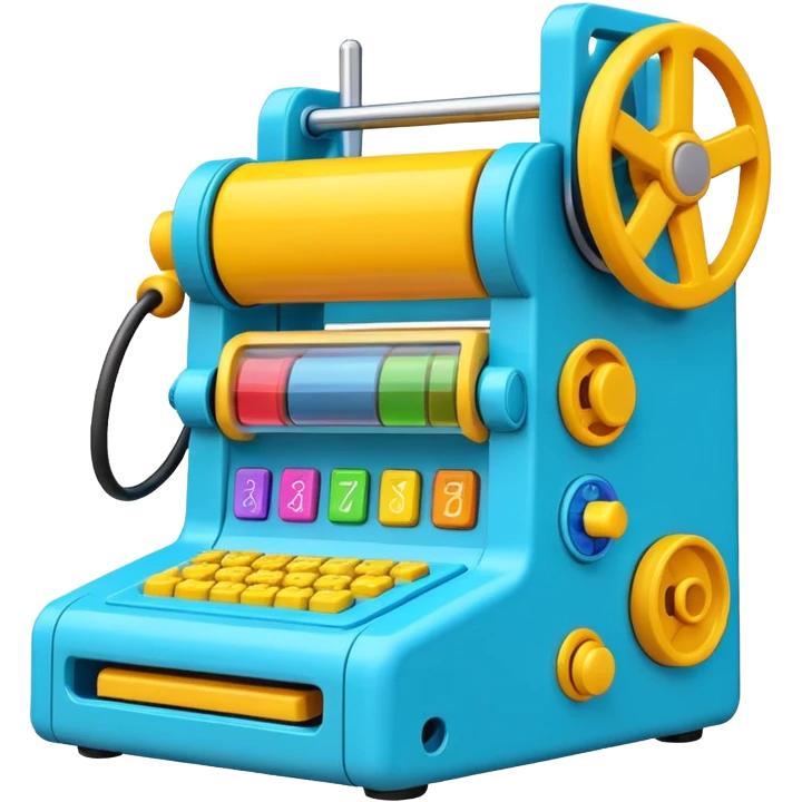 clav machine toy emoji