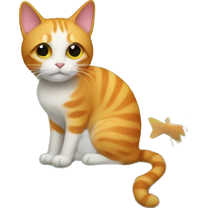 Cat in a fish tank  emoji