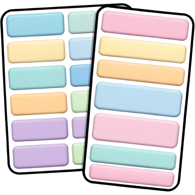 esesstic planner note stickers emoji