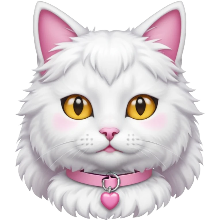 pink collar hati emoji