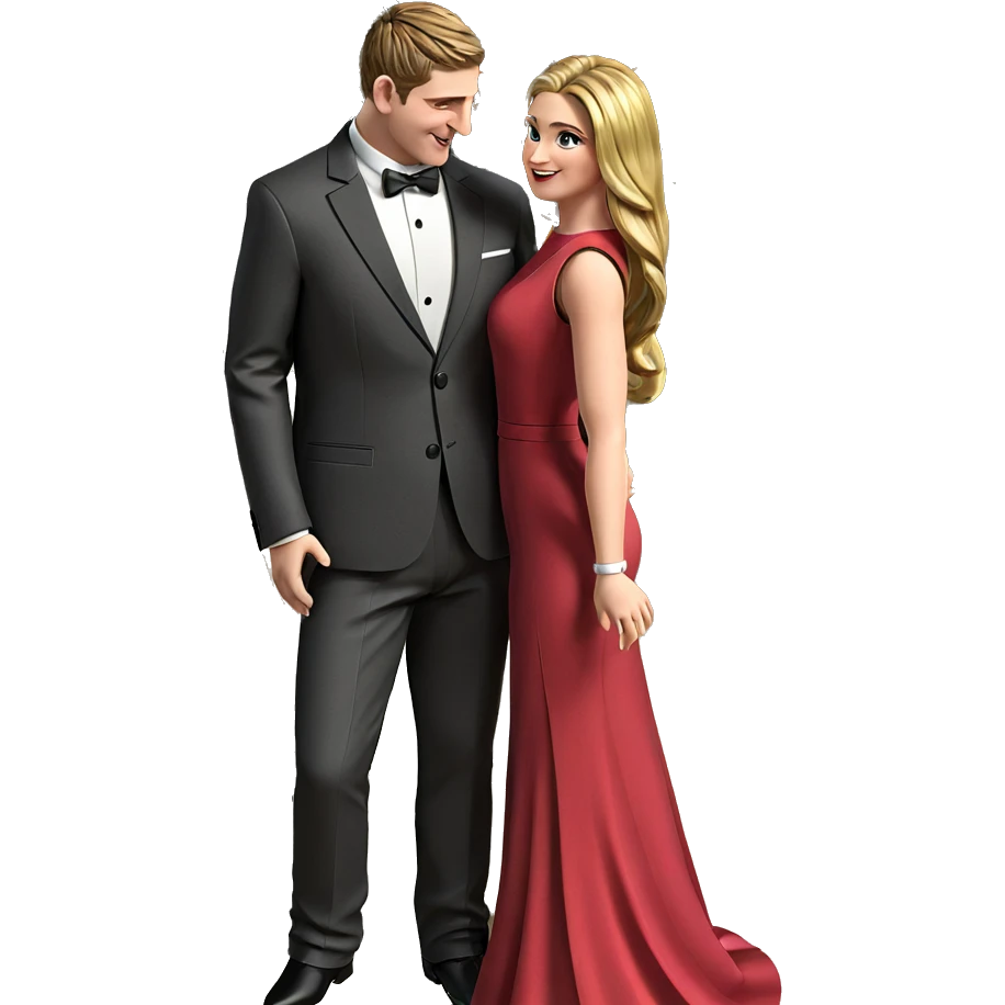 couple in formal attire emoji