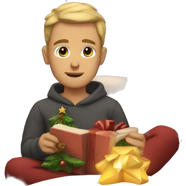 cosy chrismas night  emoji