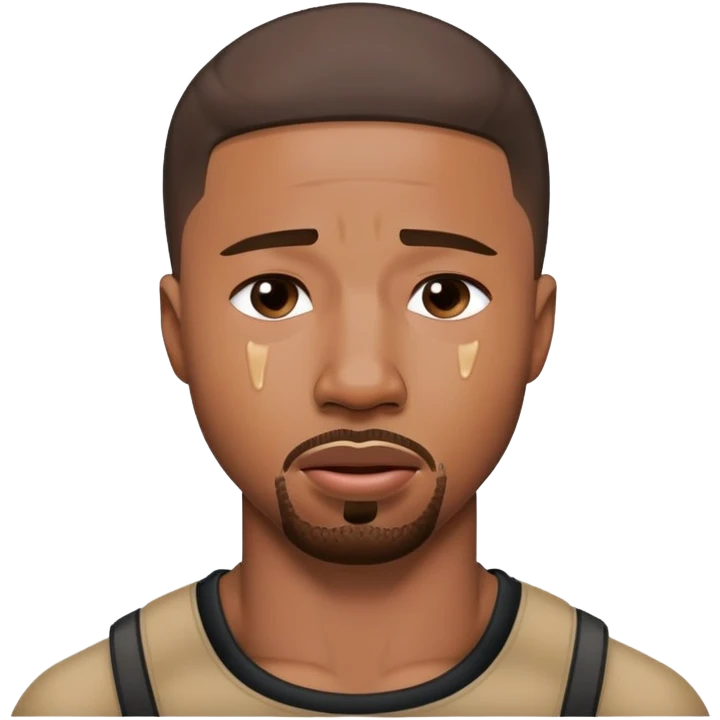 Michael B Jordan crying emoji
