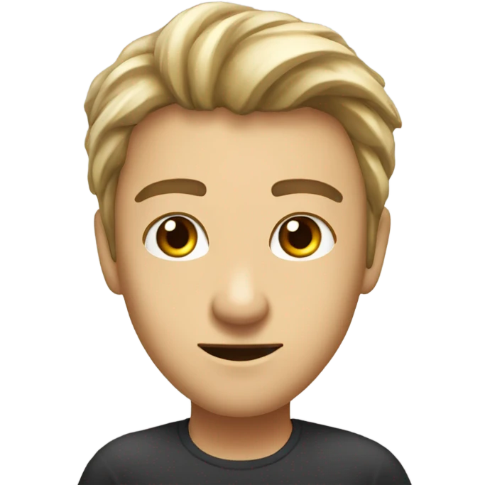 Can you make me an emoji of a “mogging” face which is a term to describe someone who is chiseled emoji