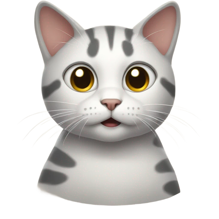 Cat saying HELP emoji