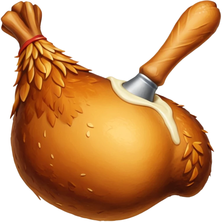 chicken drumstick emoji