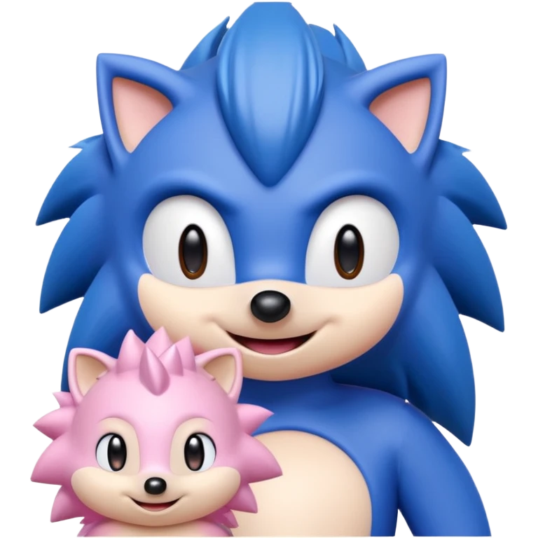 Sonic and Amy emoji