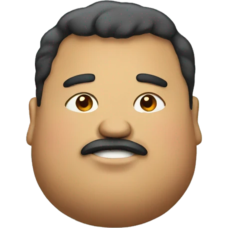 Fat emoji